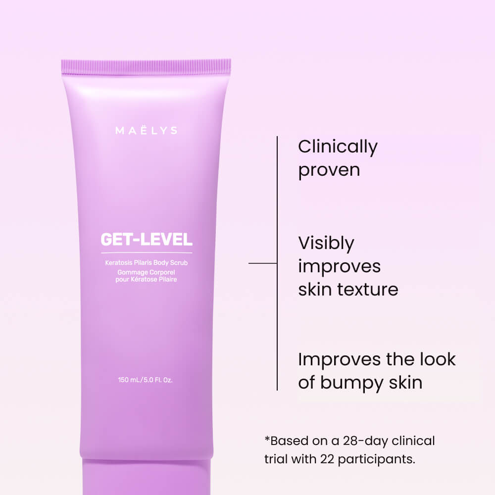 GET-LEVEL Keratosis Pilaris Body Scrub